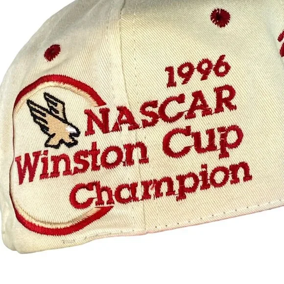 Vtg Snapback Hat w Pins 1996 Nascar Winston Cup Terry LaBonte Chase Kelloggs